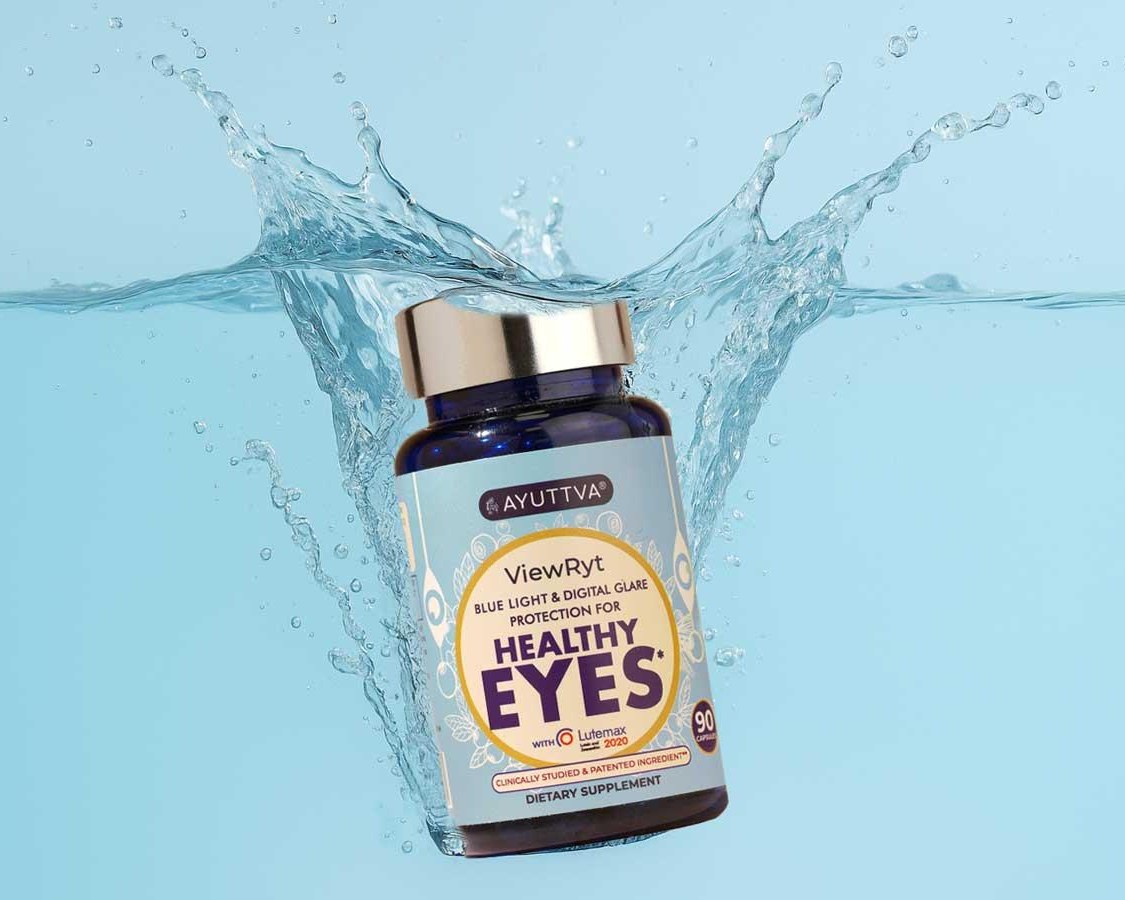 ViewRyt eye supplement bottle by The Ayurveda Experience